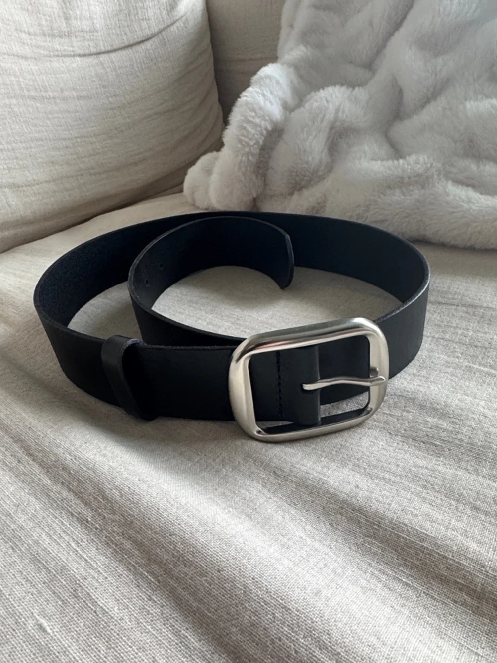 NAKD x Claire Rose Black and Silver Belt